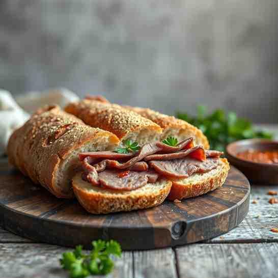 Icelandic Rye Bread - Make Hangikjöt Smoked Lamb Sandwiches